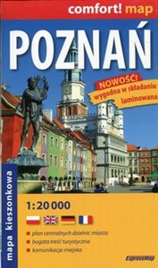 Bild von Poznań mapa kieszonkowa 1:20 000