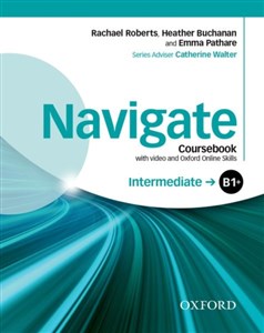 Obrazek Navigate Intermediate B1+ Student's Book with DVD-ROM and Online Skills