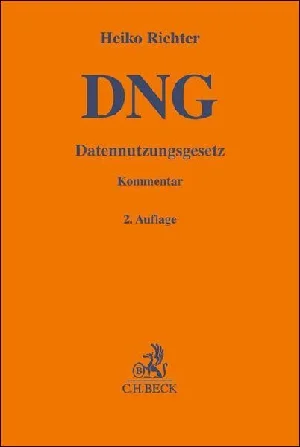 Bild von RICHTER, H: DATENNUTZUNGSGESETZ