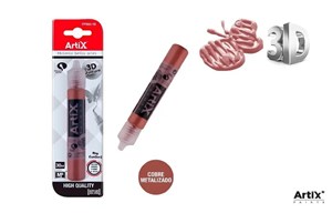 Bild von Farba strukturalna 3D miedziany metalizowany 30ml