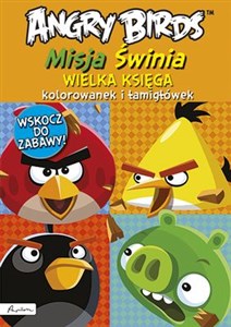 Bild von Angry Birds Misja Świnia Wielka księga kolorowanek i łamigłówek