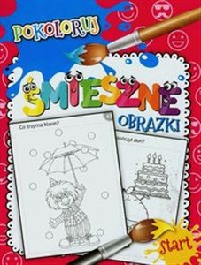 Obrazek Śmieszne obrazki Pokoloruj