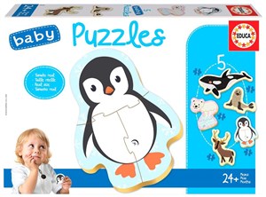 Obrazek Puzzle 3-5 Zwierzęta polarne G3