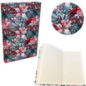 Pokaż szczegóły dla Notes A5 Soft Touch kratka 90g Kwiaty tajskie Notes A5 S... -  Polnische Buchandlung
