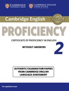 Bild von Cambridge English Proficiency 2 Student's Book without answers