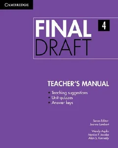 Obrazek Final Draft Level 4 Teacher's Manual