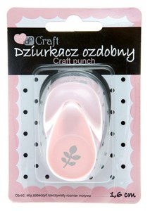 Obrazek Dziurkacz ozdobny 1,6cm Gałązka 1 szt. mix