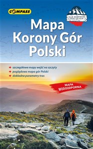 Bild von Mapa Korony Gór Polski laminowana