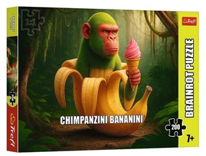 Bild von Puzzle 200 BrainRots Chimpanzini Bananini