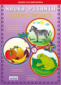 Obrazek Nauka pisania Zabawy i ćwiczenia Zebra