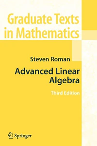 Obrazek ROMAN, S: ADVANCED LINEAR ALGEBRA