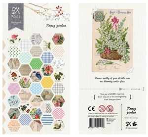 Bild von Naklejki ozdobne Ogród Heksagon