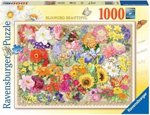 Obrazek Puzzle 1000 Kwitnące kwiaty