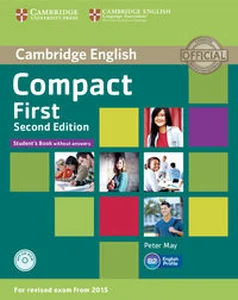 Obrazek Compact First Student's Book without Answers +CD