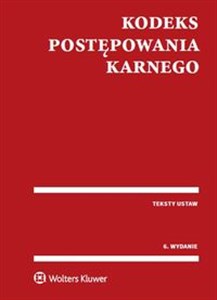 Obrazek Kodeks postępowania karnego Teksty ustaw