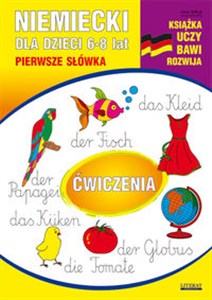 Obrazek Niemiecki dla dzieci 6-8 lat Pierwsze słówka Ćwiczenia