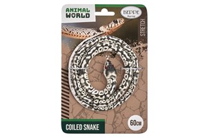 Bild von Wąż gumowy szaro-biały 60cm