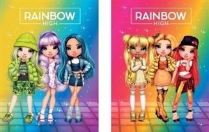 Obrazek Zeszyt A5/16K kratka Rainbow High 1szt ASTRA