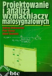 Obrazek Projektowanie i analiza wzmacniaczy małosygnałowych