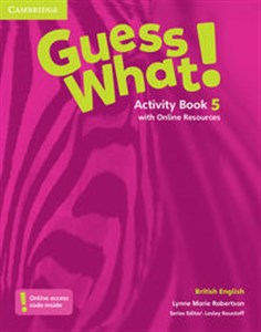Obrazek Guess What! 5 Activity Book with Online Resources British English