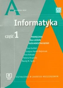 Bild von Informatyka Część 1 Podręcznik z płytą CD Liceum Zakres rozszerzony