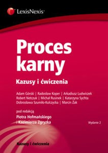 Obrazek Proces karny Kazusy i ćwiczenia