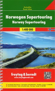 Obrazek Atlas samochodowy Norwegia 1:400 000