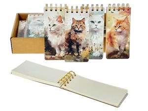 Bild von Notesik skoroszyt czysty z kotkiem MIX