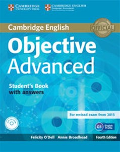 Obrazek Objective Advanced Student's Book with answers + CD