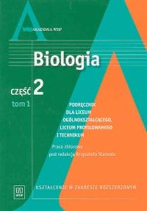 Obrazek Biologia Część 2 Podręcznik Tom 1 Liceum Zakres rozszerzony