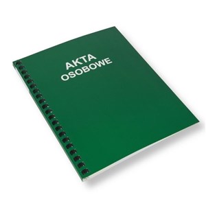 Obrazek Teczka Akta osobowe T1 zielona