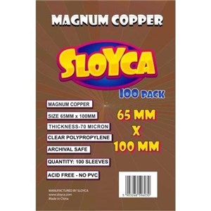 Obrazek Koszulki Magnum Copper 65x100mm (100szt) SLOYCA