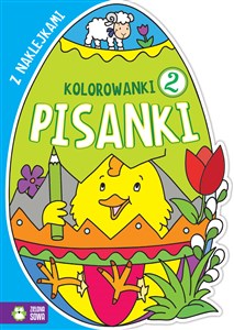 Obrazek Kolorowanki Pisanki z naklejkami 2