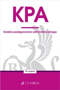 Bild von KPA. Kodeks postępowania administracyjnego wyd