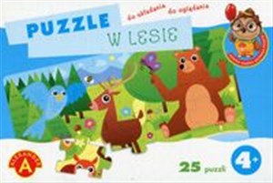 Obrazek Puzzle w lesie 25 puzzli