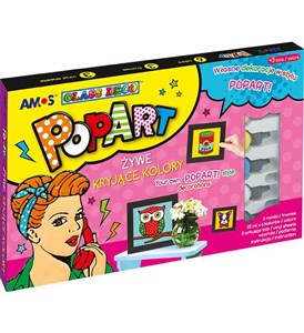 Obrazek Farby witrażowe AMOS POPART