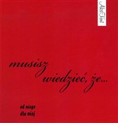 Książka : Musisz wie... - Agata Szymendera, Agnieszka Wielgosz