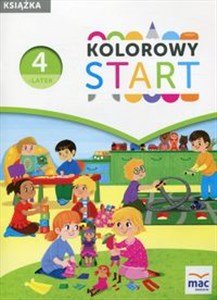 Obrazek Kolorowy Start Czterolatek Książka Wychowanie przedszkolne