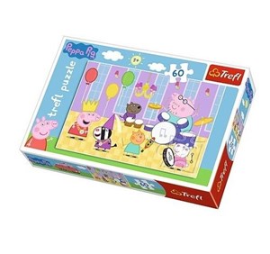 Bild von Puzzle Świnka Peppa na balu 60