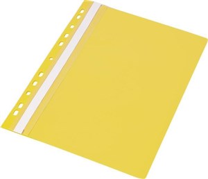 Obrazek Skoroszyt A4 PP z europerforacją żółty (20szt)