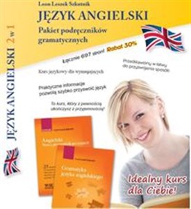 Obrazek Język angielski 2w1 Pakiet III podręczników gramatycznych Pakiet Angielski nowy przewodnik po czasach / Gramatyka języka angielskiego
