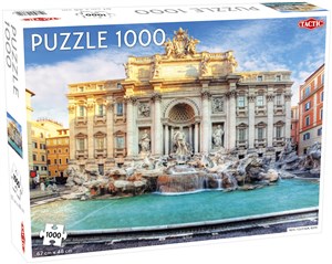 Bild von Puzzle Fontanna di Trevi - Rzym 1000