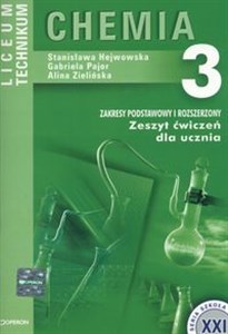 Bild von Chemia 3 Zeszyt ćwiczeń Liceum technikum Zakres podstawowy i rozszerzony