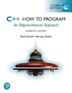 Bild von DEITEL, P: C++ HOW TO PROGRAM, GLOBAL EDITION