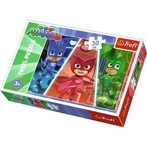 Obrazek Puzzle Pjmasks Dzielna drużyna