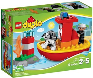 Obrazek Lego DUPLO 10591 Łódź strażacka