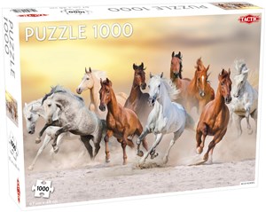 Obrazek Puzzle Dzikie konie 1000