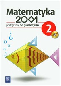 Obrazek Matematyka 2001 2 podręcznik z płytą CD Gimnazjum
