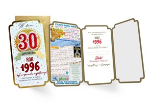 Bild von Karnet Urodziny 30