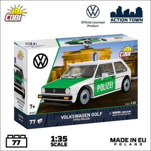 Obrazek COBI Klocki Volkswagen Golf 1974 Polizei COBI 24642